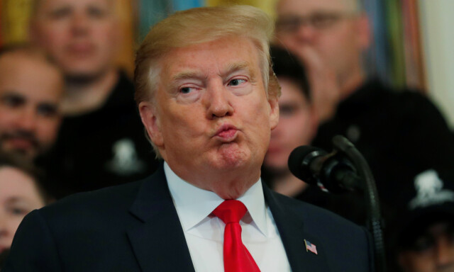 Trump: - Jeg kan ikke stilles for riksrett